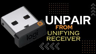 How to Unpair a Device from Logitech Unifying Receiver  2 Methods [upl. by Giovanna240]