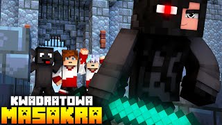 TOTALNA DOMINACJA  KWADRATOWA MASAKRA MINECRAFT [upl. by Kristofer]