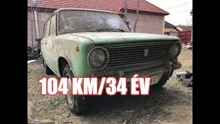 104 kmt futott LADA EGY PAJTÁBÓL  Barn find Lada with 104 kms english subs [upl. by Levan]