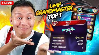 No1 Ump amp Scar with 90000 Rank Score 😱 FF Live Rank Push freefire live tondegamer [upl. by Vetter]