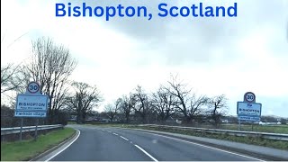 Bishopton Scotland Travel Foods Culture Historical placesattractions Village in Scotland [upl. by Arhez419]