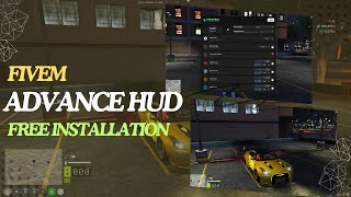 QBCore  Advance HUD Settings  Free installation amp showcase [upl. by Inttirb]