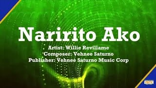 Willie Revillame  Naririto Ako Official Lyric Video [upl. by Sheila]