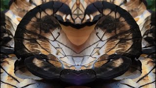 One Mushroom’s growth and transformation Mirror image Black Staining Polypore Art Timelapse Stain [upl. by Etselec]