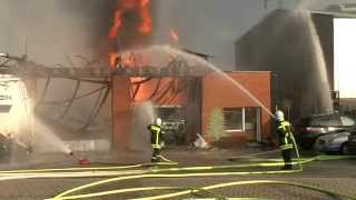 Tankzug explodiert Großbrand in Castro Rauxel [upl. by Ledeen762]