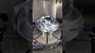 Maching Aluminum Aviation Impeller Chinese 5 Axis Machine is also So Outstanding madeinchina [upl. by Tohcnarf498]