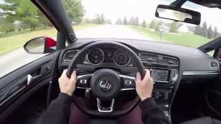 2015 Volkswagen GTI Performance Package DSG  WR TV POV Test Drive [upl. by Metzgar]