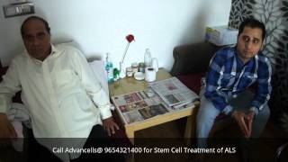 Patient Video of Stem Cell Treatment for ALSMND at Advancells [upl. by Avirt668]