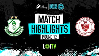 SSE Airtricity Mens Premier Division Round 12  Shamrock Rovers 21 Sligo Rovers  Highlights [upl. by Aerdnna]