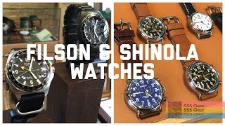 Shinola and Filson Watches First Impressions quotReal Watches or Hypequot [upl. by Hana]