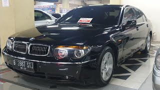 BMW 735Li 2002 E66 In Depth Review Indonesia [upl. by Airehs]