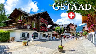 Gstaad a magical Swiss village loved by the rich and famous 🇨🇭 Switzerland 4K [upl. by Kyred]