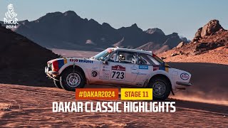 Dakar Classic Highlights  Stage 11  Dakar2024 [upl. by Einna779]