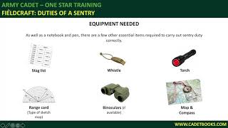 ACF Fieldcraft Duties of a sentry [upl. by Yliab]