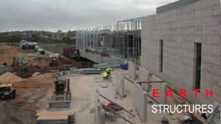 Precast Rammed Earth Panels RACV Torquay 2012 Longer Version [upl. by Gussi]