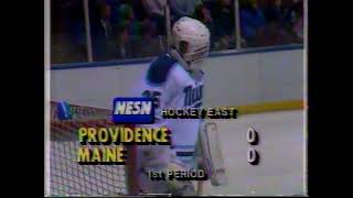 Providence Friars  Maine Black Bears February 2 1990 [upl. by Devol89]