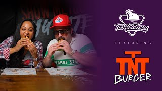 TNT Burger  Home of the 24k Gold Burger  A Tasty Tampa Experience [upl. by Yderf]