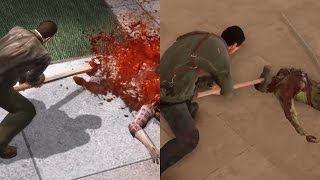 Dead Rising 1 vs Dead Rising 4 [upl. by Adnilahs]