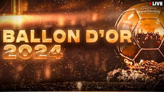 🔴 CEREMONIE BALLON DOR 2024 LIVE  🔥🇧🇷LE SACRE POUR VINICIUS RODRI BELLINGHAM  BALLON DOR LIVE [upl. by Atsuj]