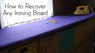 How to Recover Your Ironing Board [upl. by Mij]