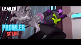 SPIDER VERSE BEYOND THE SPIDER VERSE PROWLER SCENE LEAKED [upl. by Nasya463]