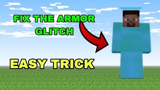 FIX THE ARMOR GLINT TEXTURE  MCPE  BY PURPPI  minecraft [upl. by Galanti]