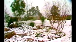 Stanthorpe Snow  1984 [upl. by Dachia]