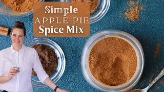 SIMPLE APPLE PIE SPICE MIX Chefs secret recipe for homemade apple pie spice [upl. by Branca411]