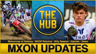 MXoN Updates • Returning Riders • Silly Season  Motocross’ Latest [upl. by Amhsirak126]