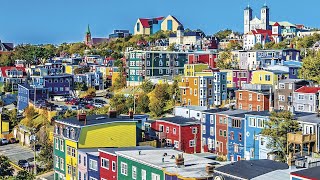 St John’s Newfoundland downtown 4K HD [upl. by Man103]