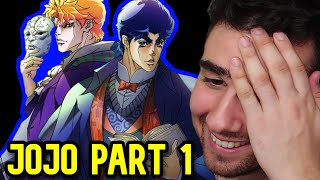 JoJos Bizarre Adventure Part 1 Episodes 19 REACTION ｢ジョジョの奇妙な冒険 海外の反応｣  Anime Reaction [upl. by Azaleah871]