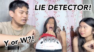 EXTREME LIE DETECTOR CHALLENGE YEAHBERT or WALLAD [upl. by Pardo94]