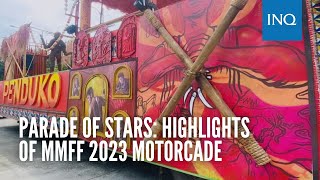 Parade of Stars Highlights of MMFF 2023 motorcade [upl. by Aitnuahs]