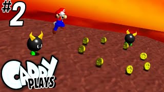 Caddy Plays Super Mario 64 3D ALLSTARS 100 RUN Part 2 [upl. by Nolyaw499]