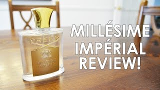 Millésime Impérial by Creed Fragrance Review [upl. by Nnairak]