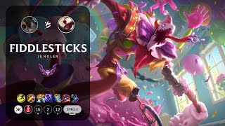 Fiddlesticks Jungle vs Lee Sin  KR Master Patch 1324 [upl. by Noirrad]