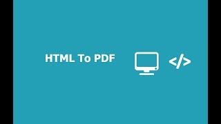 2 HTML to PDF  كود علي الماشي [upl. by Dyob396]