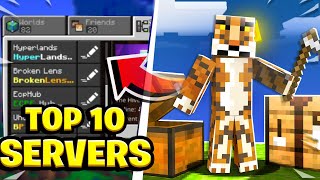 New Minecraft Bedrock Top 10 Best Servers 2020 116  Pocket Edition Xbox Windows 10 PS4 [upl. by Festus991]