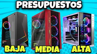 LOS 3 MEJORES PRESUPUESTOS PARA UNA PC GAMER 2024 [upl. by Conlee348]