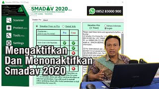 Cara mengaktifkan dan menonaktikkan anti virus smadav 2020 di Pc atau laptop [upl. by Peterec]