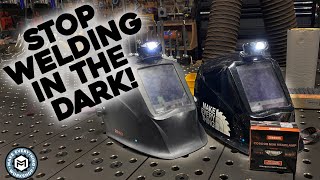 Stop Welding In the Dark 7 Welding Hood Mod [upl. by Fevre120]