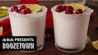 5 Holiday Drinks That Will Get Your Party Lit  Boozetown  Delish  Ep 8 [upl. by Ehtyde]