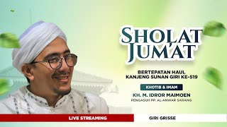 LIVE SHOLAT JUMAT DI MASJID GIRI  DALAM RANGKA HAUL KANJENG SUNAN GIRI KE 519 [upl. by Landel]