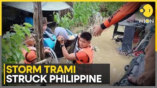 Tropical Storm Trami Claims 14 Lives In Philippines  WION [upl. by Gomar]