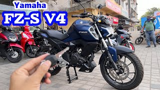 2024 Yamaha FZS V4 Review👉 Price Mileage Feature  yamaha fzs v4 क्या इसे 2024 में लेना चाहिए [upl. by Hesky]