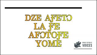 DZE AƑETƆ LA ƑE AFƆTOFE YOME  BEST EWE SONGS AND HYMNS gh ewesongs music togo christian [upl. by Jaf]