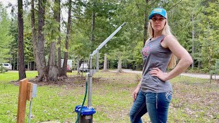 DIY DEEP WELL HAND PUMP INSTALLATION  RESULTS [upl. by Glynnis]