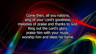 Sing of the Lords Goodness Singing the Faith 65 StF 65 [upl. by Cavallaro526]