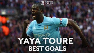 Yaya Touré  Best Goals  Emirates FA Cup blackhistorymonth [upl. by Nyla]