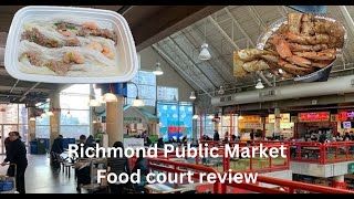 My review of the Richmond Public Market food court  Captain Wa amp Hei Hei rice rolls review 2024 [upl. by Uaerraj]